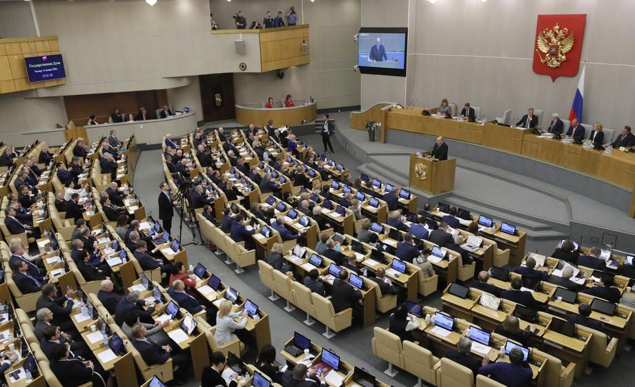Hạ viện Nga thông qua lần thứ nhất dự luật miễn trừ cho các cựu tổng thống