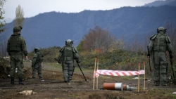 Nagorno-Karabakh: Binh sĩ Nga bị thương do nổ mìn, LHQ nói sẵn sàng hợp tác với Moscow