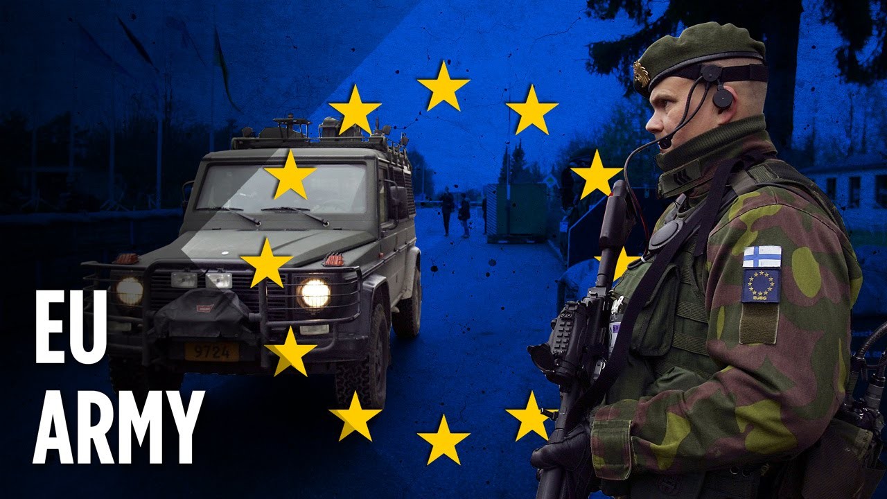 Kế hoạch xây dựng quân đội EU đã 'lên bàn'? Pháp-Italy tính phân chia lại quyền lực thời 'hậu Merkel'?. (Nguồn: YouTube)