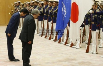 Tổng Thư ký LHQ thăm Nhật Bản để bàn về Triều Tiên