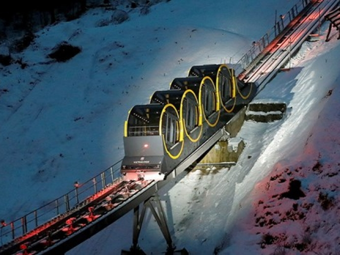 Thụy Sỹ xây tuyến đường sắt cáp kéo có độ dốc lớn nhất thế giới