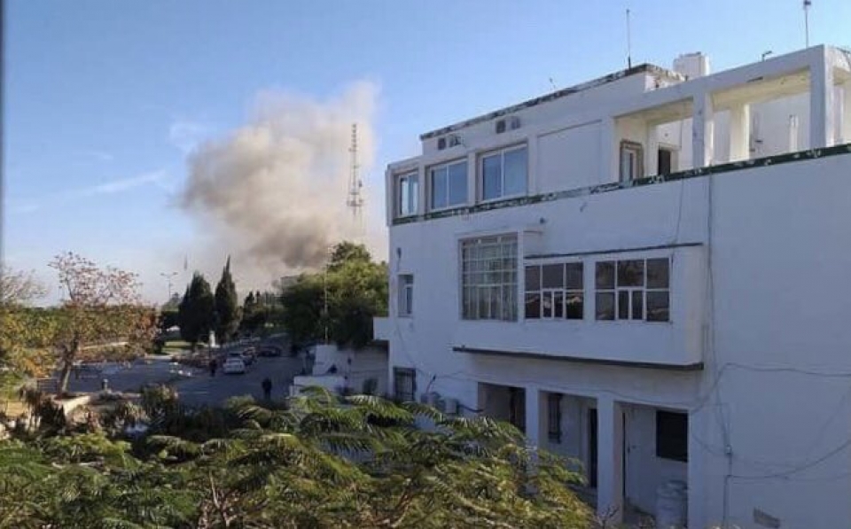 Xả súng, kích nổ ở ​Trụ sở Bộ Ngoại giao Libya