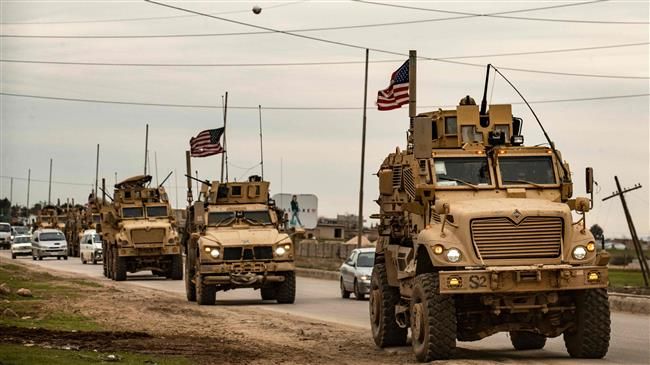 Đoàn xe khổng lồ của Mỹ tiến vào Đông Bắc Syria
