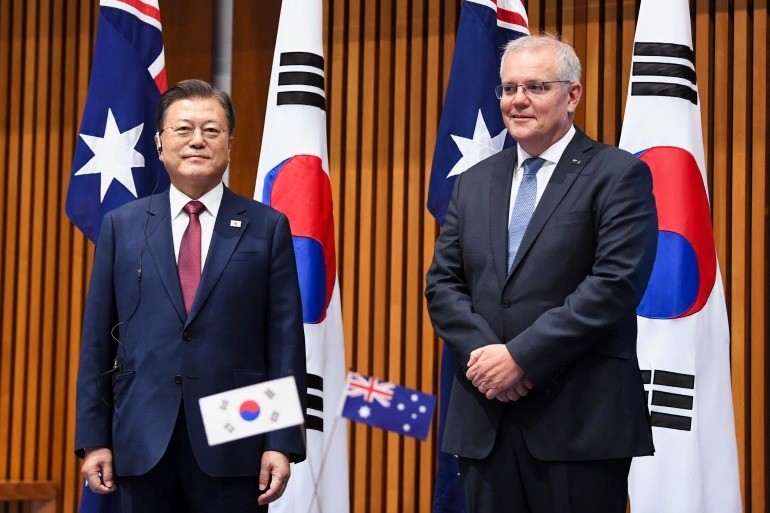 Australia-Hàn Quốc khẳng định: Các tranh chấp ở Biển Đông phải được giải quyết hòa bình và phù hợp luật pháp quốc tế