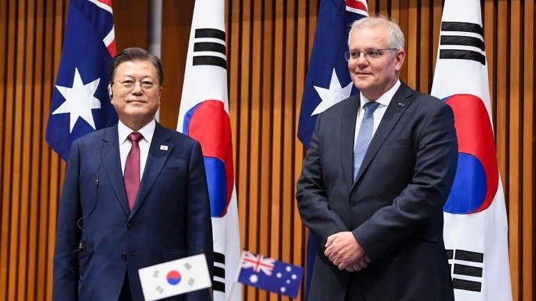 Australia-Hàn Quốc khẳng định ủng hộ vai trò trung tâm của ASEAN ở Ấn Độ Dương-Thái Bình Dương
