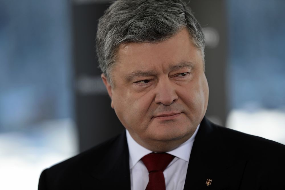Ukraine: Cựu Tổng thống Poroshenko bị điều tra tội phản quốc. (Nguồn: Bloomberg)