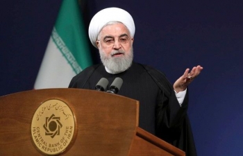Tổng thống Rouhani: Đòn trừng phạt của Mỹ chỉ khiến Iran ‘hùng mạnh hơn’