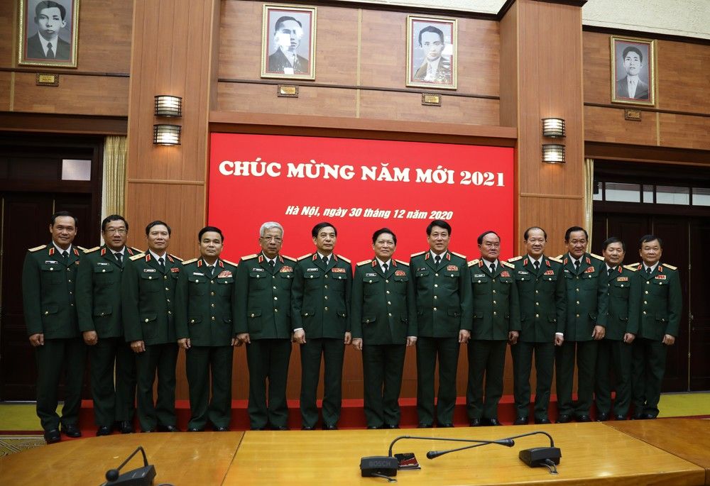 Đại tướng Ngô Xuân Lịch chủ trì Hội nghị Lãnh đạo Bộ Quốc phòng tháng 12/2020.