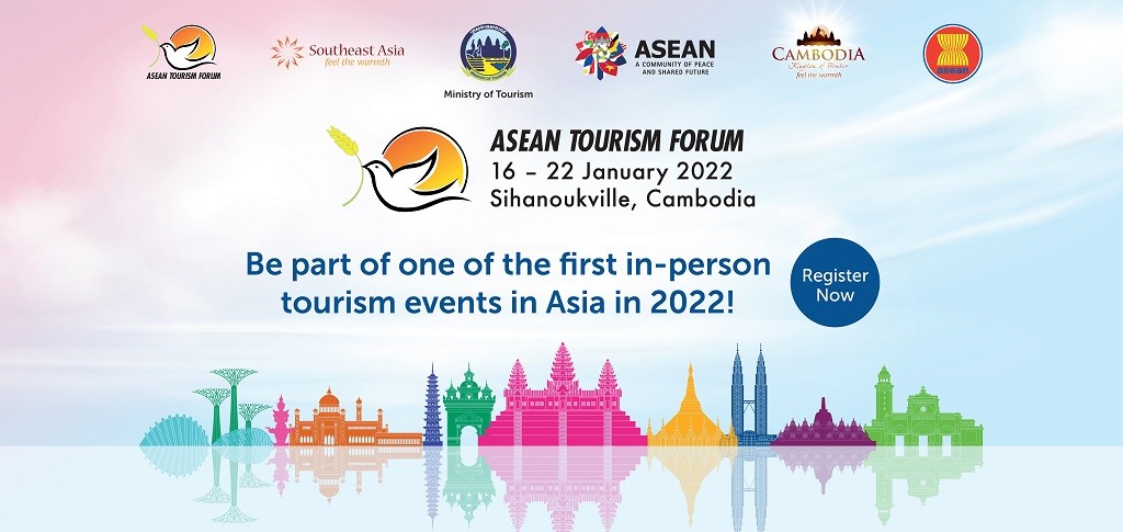  Việt Nam sẽ tham gia Diễn đàn Du lịch ASEAN (ATF) năm 2022 với chủ đề “Một cộng đồng vì hòa bình và tương lai chung” (A Community of Peace and Shared Future) tại Sihanoukville (Campuchia).