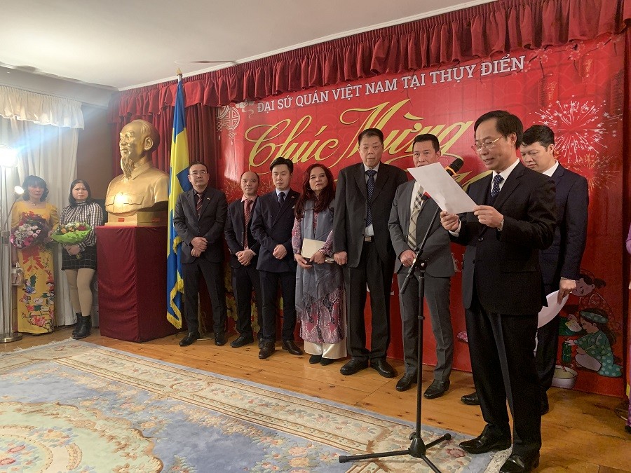 Đại sứ quán Việt Nam tại Thụy Điển tổ chức Xuân Quê hương 2022
