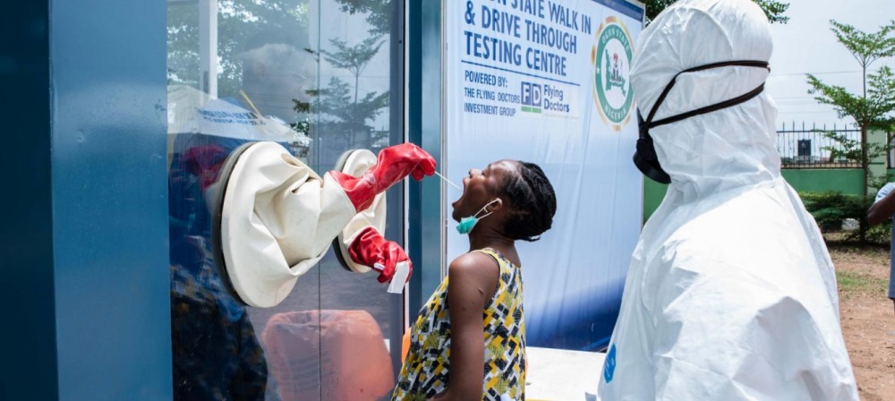 Tiêm vaccine Covid-19 ở Nigeria. (Nguồn: WHO)