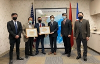 covid 19 relief packs given to cambodian vietnamese