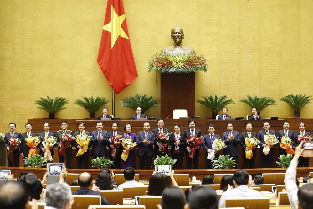 Quốc hội phê chuẩn bổ nhiệm 12 bộ trưởng và thành viên chính phủ