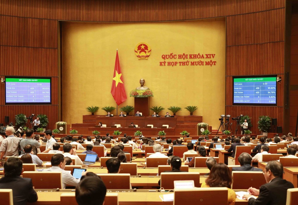 Quốc hội phê chuẩn bổ nhiệm 12 bộ trưởng và thành viên chính phủ