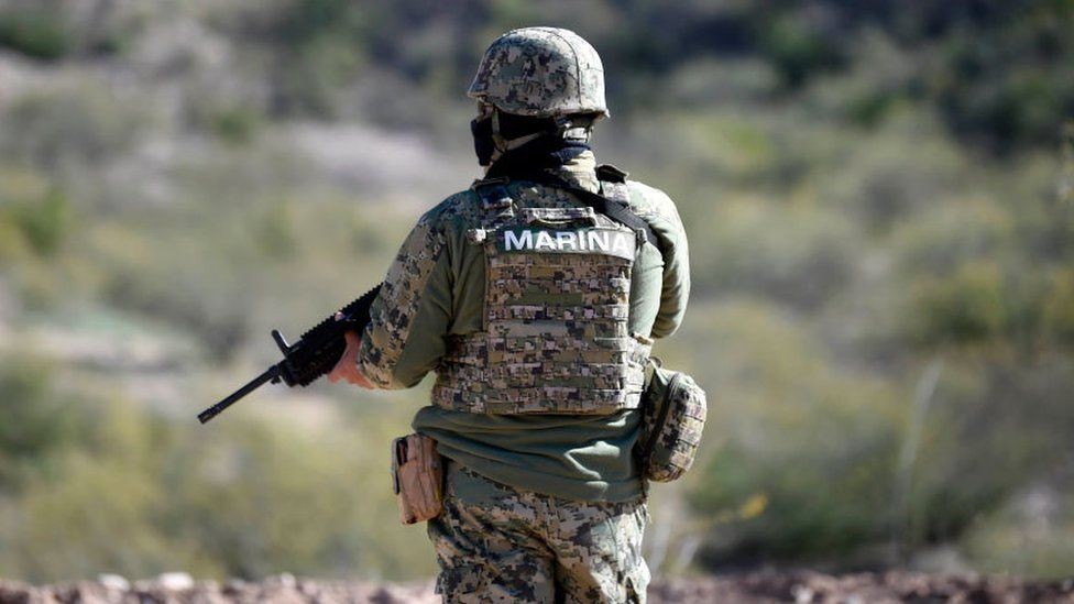 Mexico bắt giữ 30 binh sĩ nghi liên quan đến tội phạm. (Nguồn: BBC)