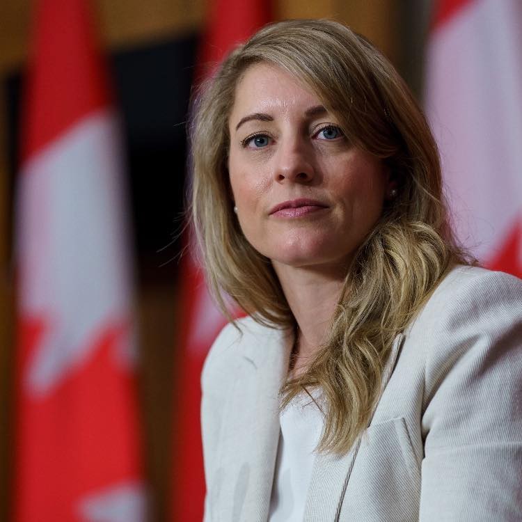 Bộ trưởng Ngoại giao Canada Mélanie Joly.