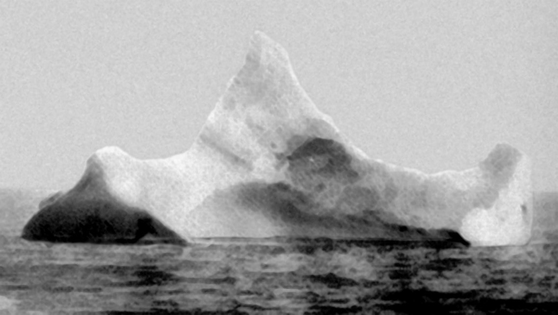 Hình ảnh tảng băng được cho là nguyên nhân gây ra thảm họa chìm tàu Titanic. (Nguồn: Wikimedia Commons)