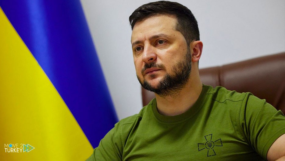 Tổng thống Ukraine Volodymyr Zelensky.