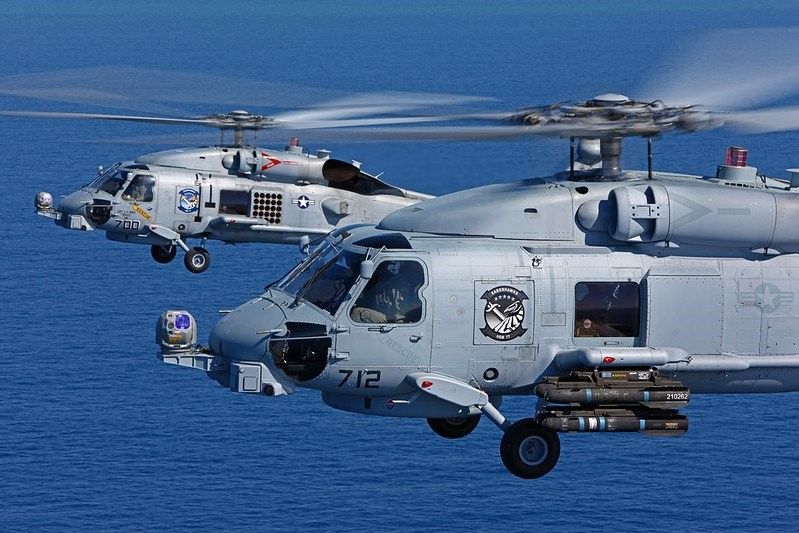 Dè chừng Trung Quốc, Mỹ khẩn trương chuyển giao trực thăng săn ngầm cho Ấn Độ