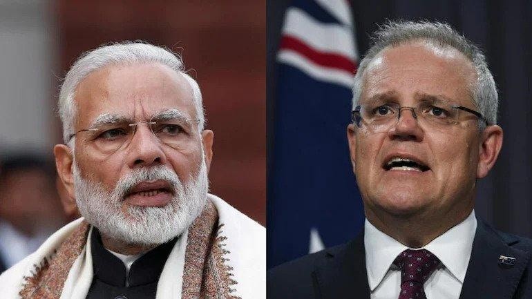 Thủ tướng Ấn Độ điện đàm với người đồng cấp Australia