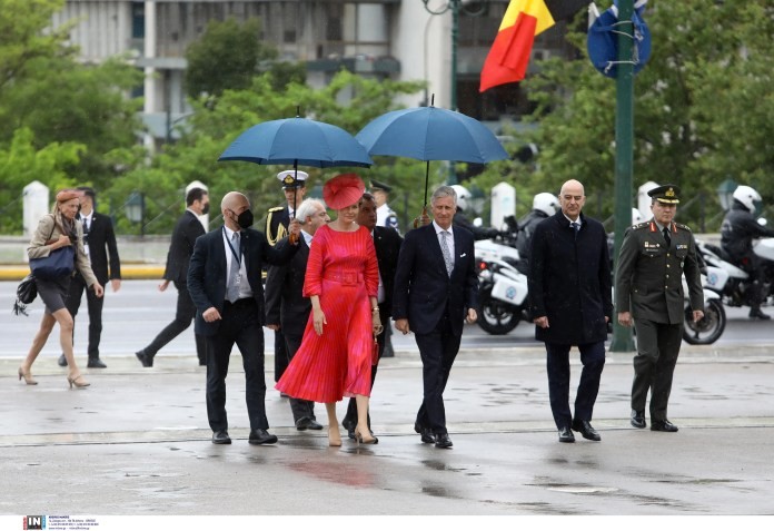 Nhà vua Bỉ và Hoàng hậu thăm Hy Lạp lần đầu tiên trong 2 thập kỷ
