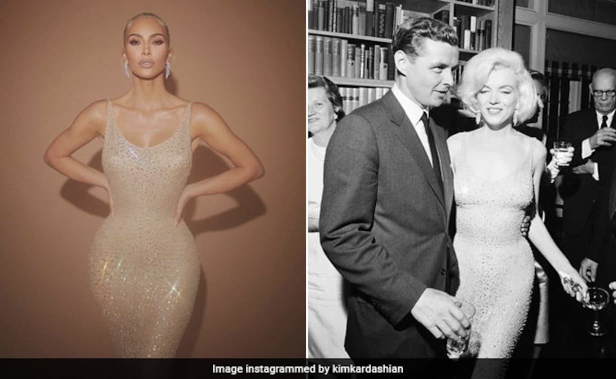 Met Gala 2022: Kim Kardashian và bộ đầm 'nức tiếng' của Marilyn Monroe