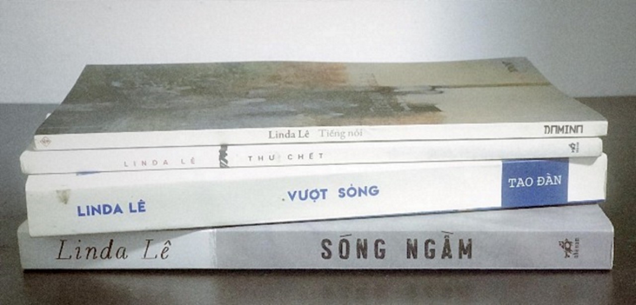 Một số tác phẩm của Linda Lê đã được xuất bản tại Việt Nam. (Nguồn: Đ.Dung)