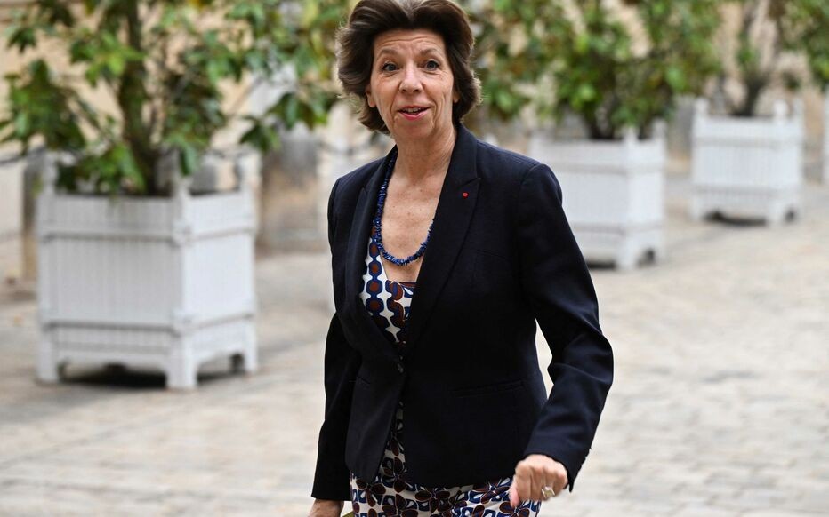 Ngoại trưởng Pháp Catherine Colonna. (Nguồn: AFP)