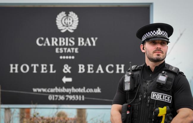 Công tác an ninh được thắt chặt tại Cornwall trước thềm Thượng đỉnh G7. (Nguồn: Reuters)