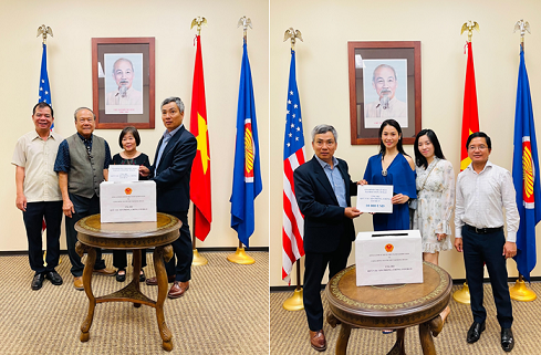 Tổng Lãnh sự quán Việt Nam tại Houston, Texas, Hoa Kỳ đã tổ chức Lễ phát động ủng hộ Quỹ vaccine phòng Covid-19 tại Việt Nam