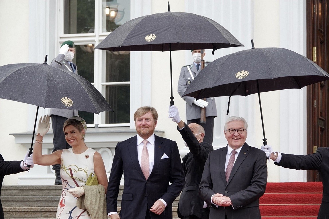 Quốc vương và Hoàng hậu Hà Lan khởi động chuyến thăm 3 ngày tới Đức