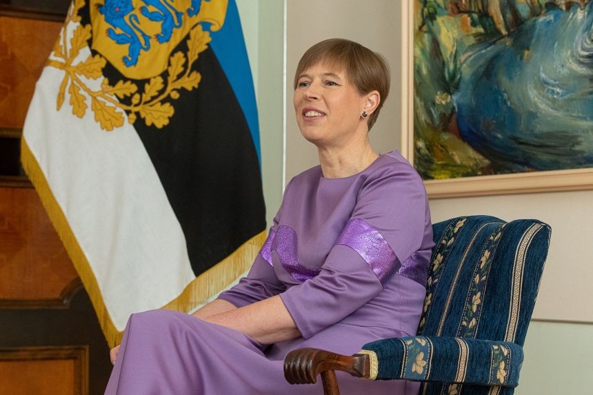Tổng thống Estonia Kersti Kaljulaid sẽ có chuyến công du đầu tiên tới Singapore từ ngày 11-13/7. (Nguồn: AFP)