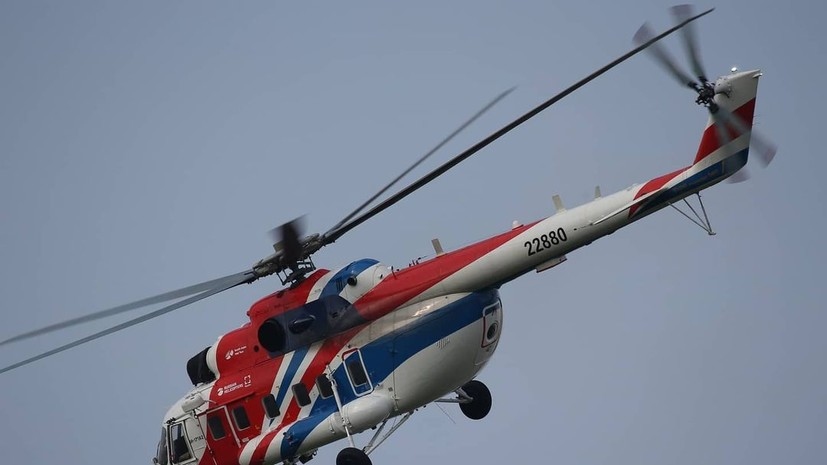 Nga và UAE đã ký hợp đồng cung cấp máy bay trực thăng Mi-171A2, với khả năng mở rộng thỏa thuận lên tới 25 máy bay trong tương lai. (Nguồn: Russiart)