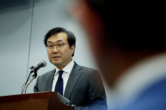 Thứ trưởng Ngoại giao Hàn Quốc Lee Do-hoon. (Nguồn: Yonhap)