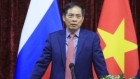 Bộ trưởng Ngoại giao Bùi Thanh Sơn gặp gỡ đại diện cộng đồng người Việt Nam tại Liên bang Nga