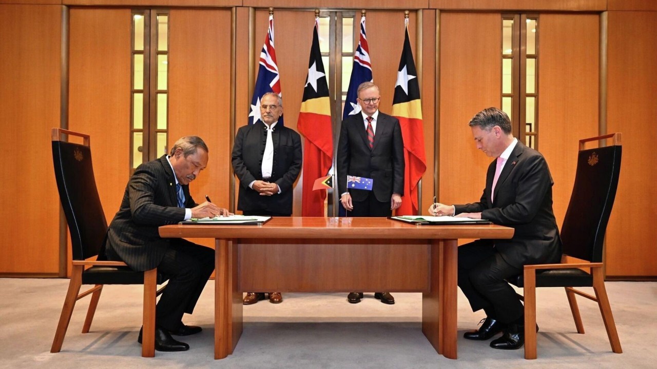 Australia, Timor-Leste ký thỏa thuận hợp tác quốc phòng