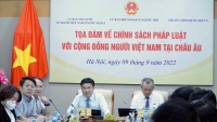 Tọa đàm về chính sách pháp luật với cộng đồng người Việt Nam tại châu Âu