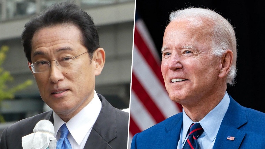 Tổng thống Mỹ Joe Biden và Thủ tướng Nhật Bản Kishida Fumio đang lên lịch họp thượng đỉnh vào khoảng ngày 20/9 bên lề Đại hội đồng Liên hợp quốc tại New York. (Nguồn: Getty)