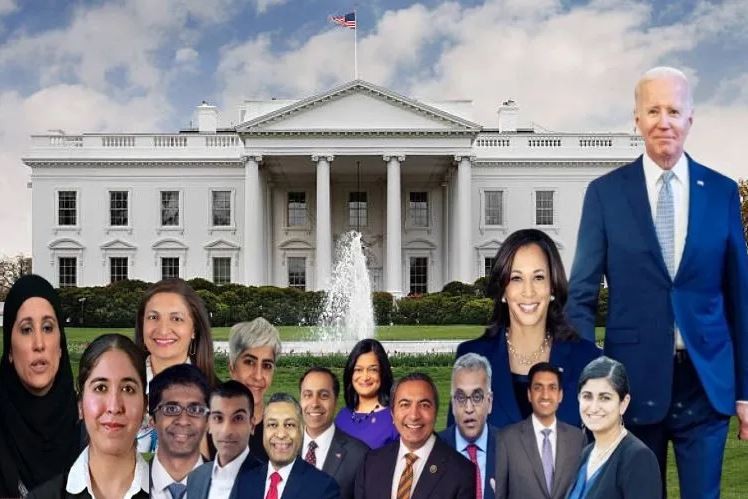 Nhà Trắng: 130 người gốc Ấn trong chính quyền Biden. (Nguồn: Awaz)