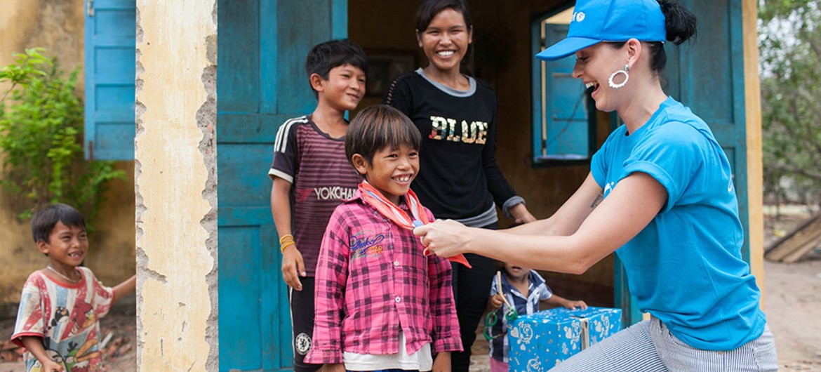 Nữ Đại sứ thiện chí UNICEF: Góp tiếng nói cho thế giới tốt đẹp hơn