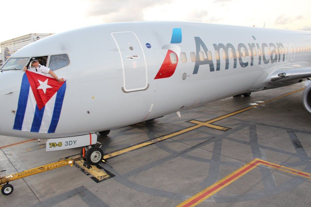 American Airlines là một trong những hãng hàng không có nhiều chuyến bay thương mại nhất đến thủ đô La Habana. (Nguồn: TNS)