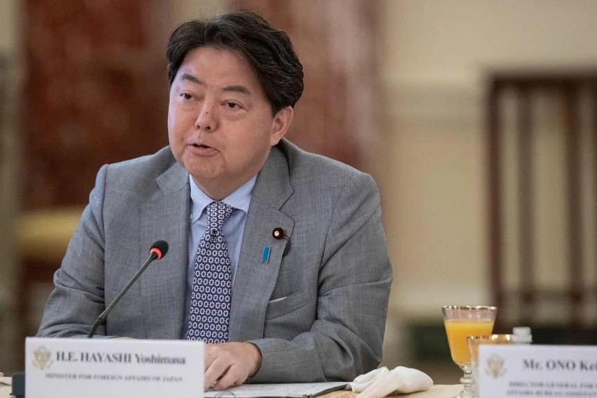  Ngoại trưởng Nhật Bản Hayashi Yoshimasa. (Nguồn: AFP)