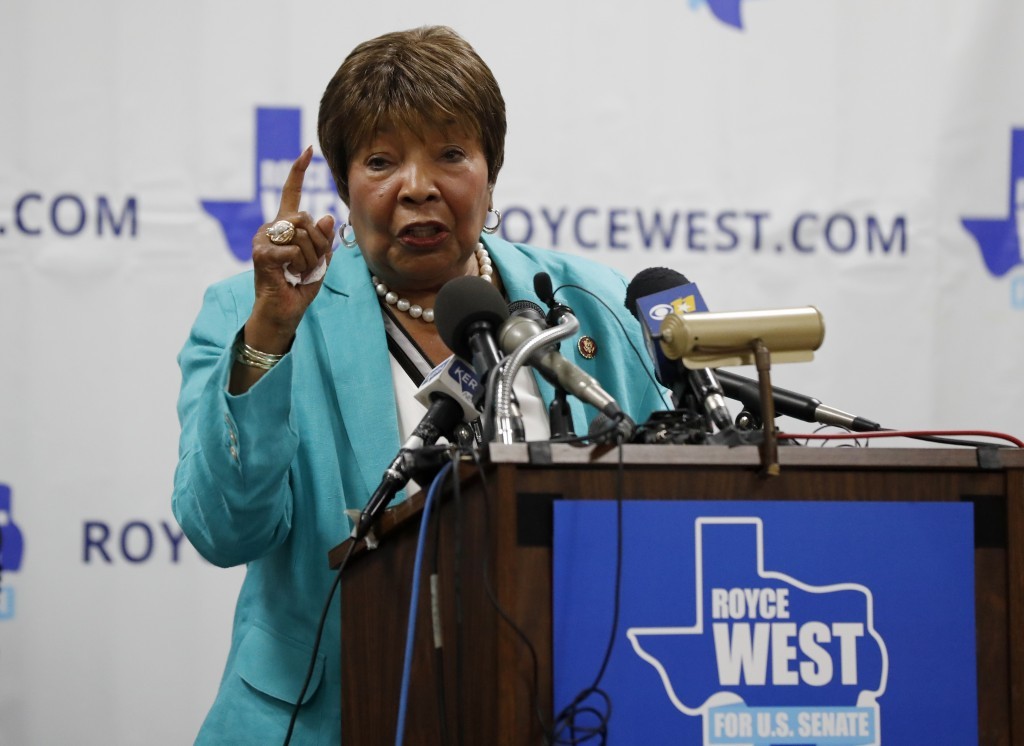 Bà Eddie Bernice Johnson, Chủ tịch Ủy ban Khoa học, không gian và công nghệ Hạ viện Mỹ. (Nguồn: AP)