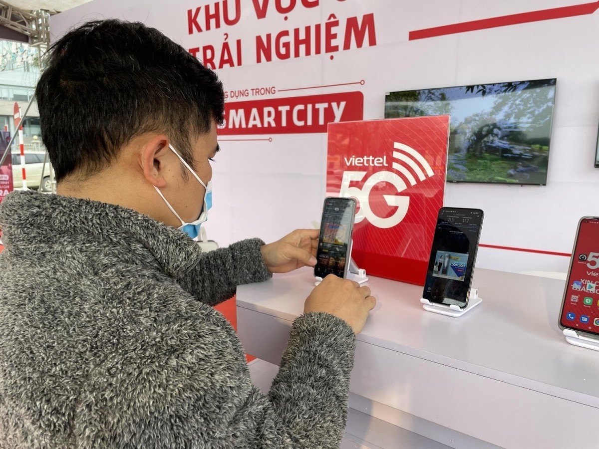 Viettel 5G network launched in Hung Yen | Sci-Tech | Vietnam+ (VietnamPlus)