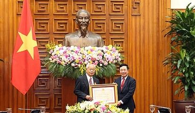 Phó Thủ tướng Phạm Bình Minh tiếp đoàn đại biểu dự Diễn đàn nhân dân Việt Nam - Trung Quốc