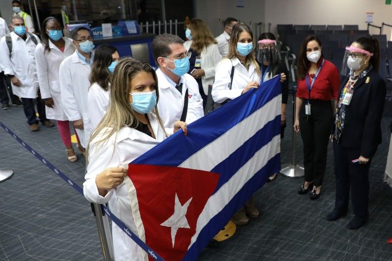 Bất chấp sự phản đối của Mỹ, phái đoàn bác sĩ Cuba tới Panama hỗ trợ chống dịch Covid-19.