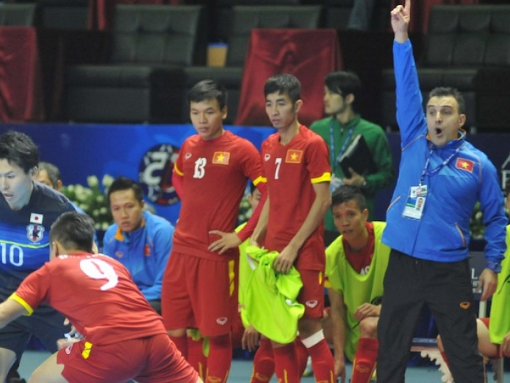 HLV Formoso hạnh phúc khi ĐT Futsal Việt Nam giành vé đến World Cup