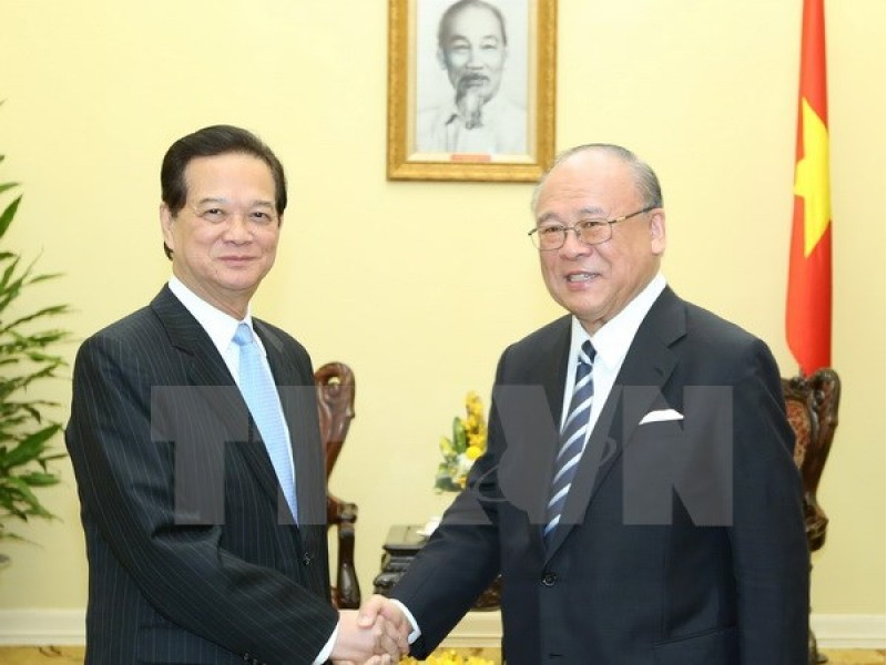 Thủ tướng tiếp Cố vấn đặc biệt Liên minh Nghị sỹ Hữu nghị Nhật-Việt