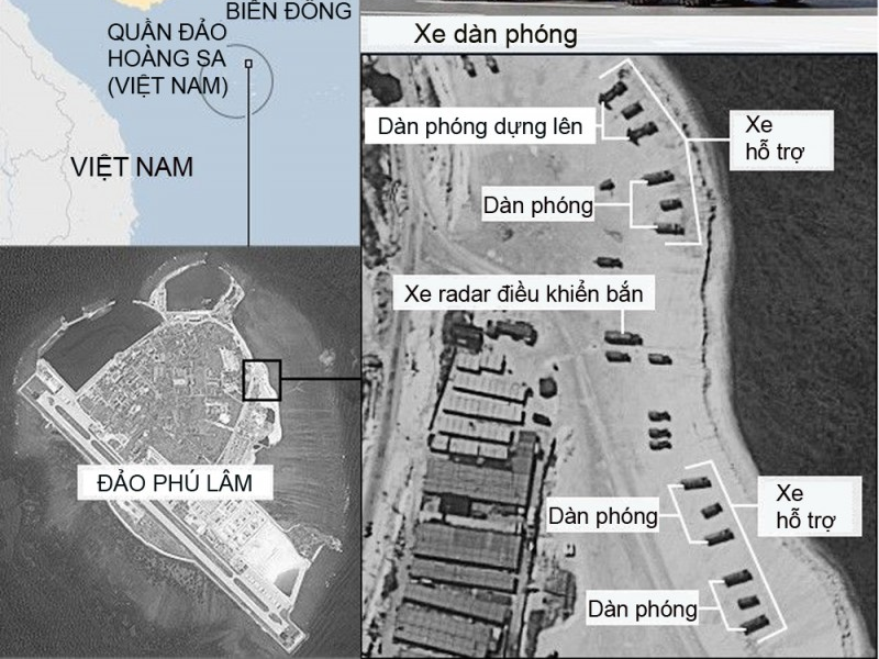 Trung Quốc triển khai tên lửa ở Phú Lâm: Áp đặt cái giá phải trả*
