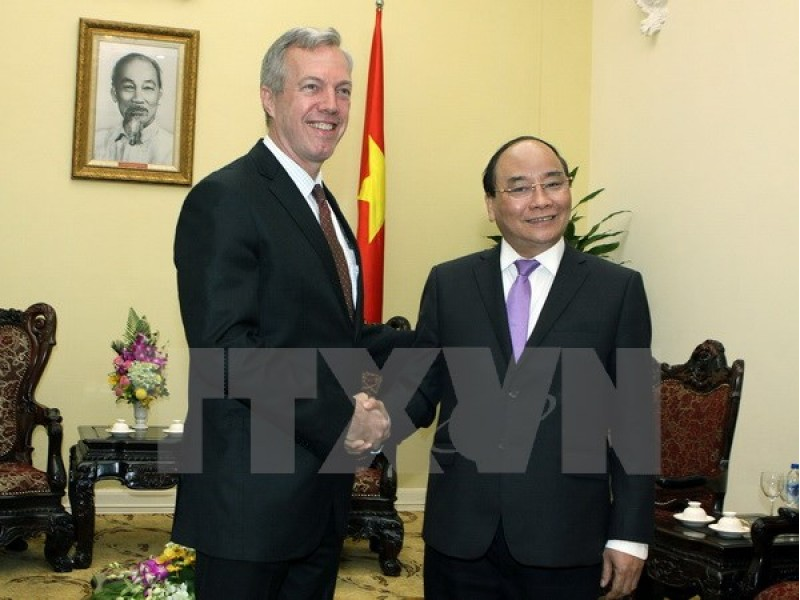 Phó Thủ tướng Nguyễn Xuân Phúc tiếp Đại sứ Hoa Kỳ và Australia